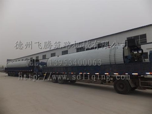 瀝青罐設備裝車起運